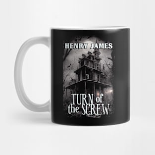 Turn of the Screw - Haunted House book tribute cover -distressed Mug